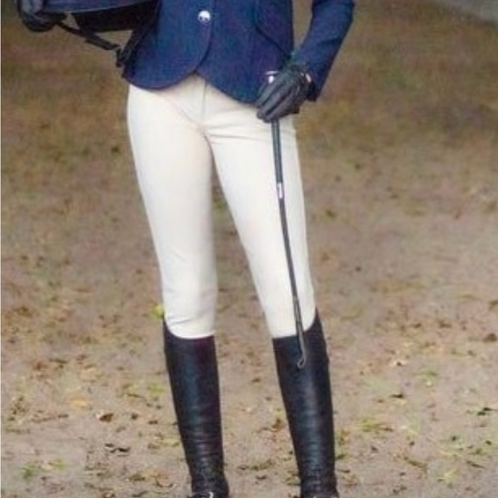 Kismet Equestrain  “Olivia” Girls Breeches Ultra Move Knee Grip 10-11Y